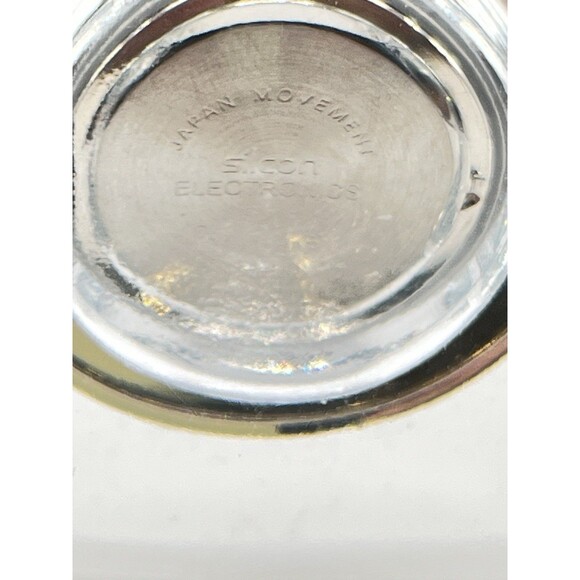 Simon Pearce Woodbury Square Modernist Glass Clock Working Condition - Picture 4 of 6